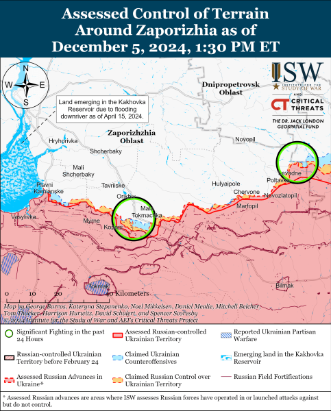 Mapa de operaciones militares para el 6 de diciembre de 2024: situación en el frente