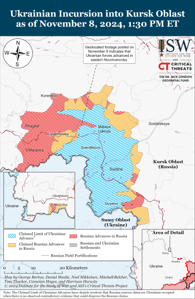 Mapa de operaciones militares el 9 de diciembre de 2024: situación en el frente