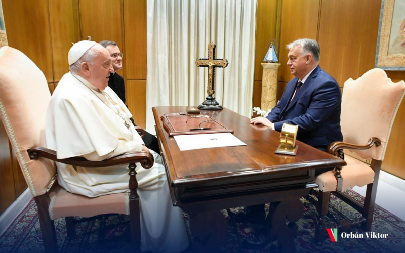 Orban discutió con el Papa 