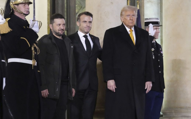 La reunión entre Zelensky y Trump en París duró 35 minutos: lo que se sabe