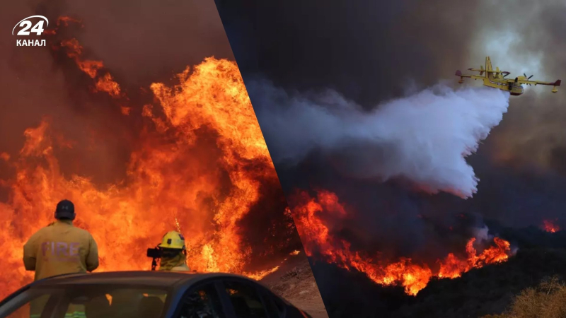 Un incendio forestal a gran escala ha arrasado una zona de élite de Los Ángeles: 30.000 personas han sido evacuadas 