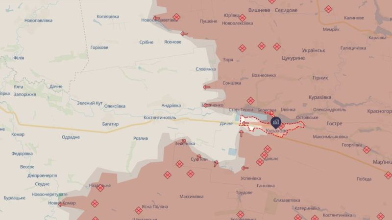 En Kurakhovo, la situación es difícil, las Fuerzas Armadas se mantienen en la periferia occidental”, afirmó el portavoz. /></p>
<p id=