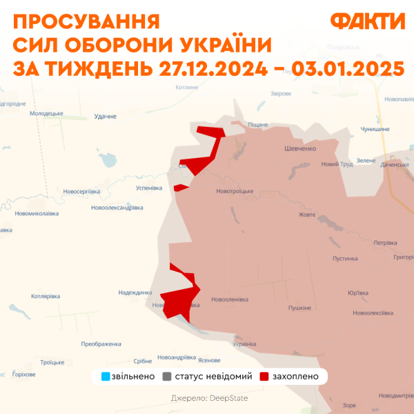 Operación AFU en la región de Kursk y batallas cerca de Pokrovsk: la situación en el frente a principios del año 2025