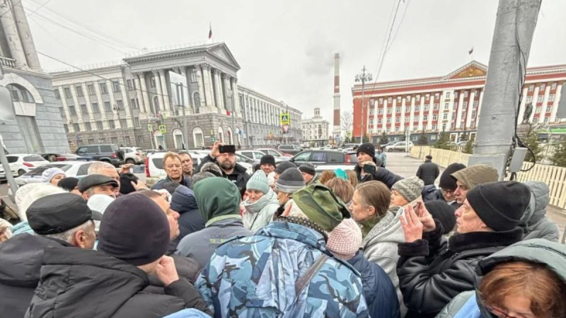 Se quejan de las autoridades locales: en Kursk, refugiados de Sudzha y la zona fronteriza realizaron una manifestación