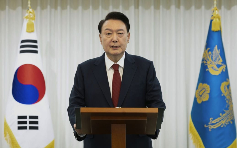 Policía Corea del Sur no pudo arrestar al presidente durante cinco horas.