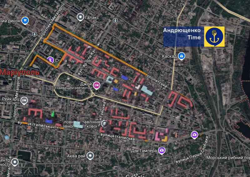 Los rusos comienzan a desmantelar el centro histórico de Mariupol para construir viviendas