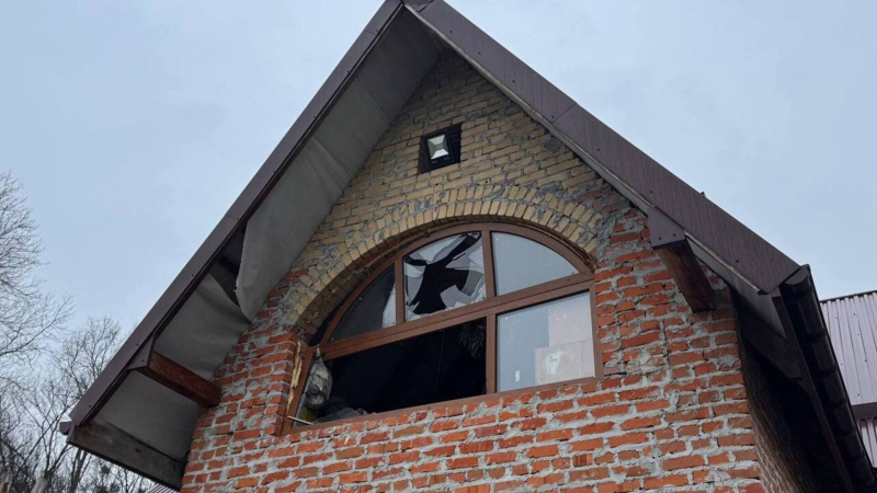 Explosiones en la región de Lviv: una casa en Podbortsi resultó dañada por segunda vez durante la guerra