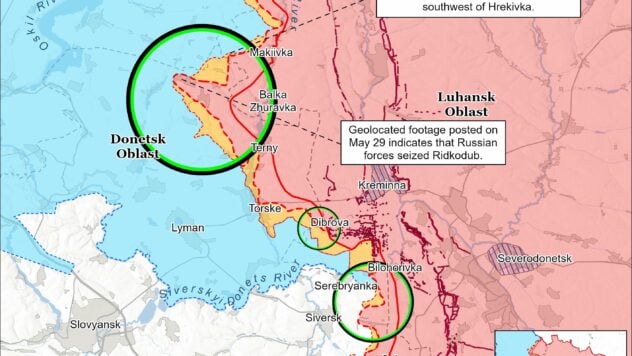mapa del 30 de mayo de 2025 y mdash; la situación en la parte delantera