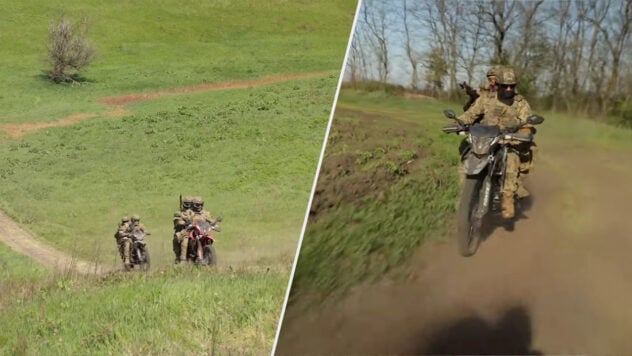 la primera compañía de motocicletas de asalto se formó en el regimiento de la roca