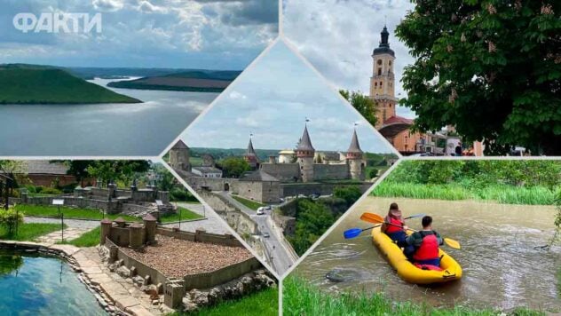 fortaleza, canyon, vino y no: qué afecta los turistas Kamenetz-Podolsky