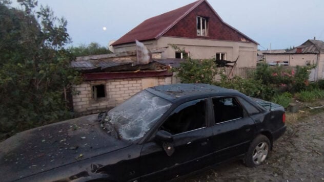 rf despidido por el dnepropetrovsk regions con misiles y udl: dañado por las casas y las casas