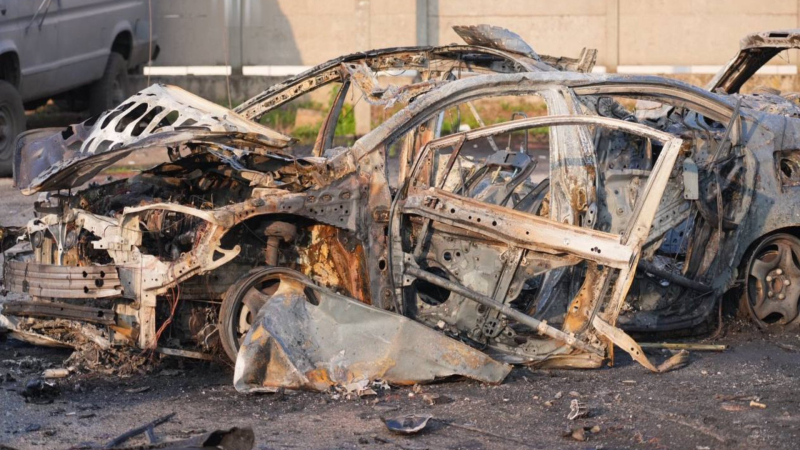 Explosions in Zaporozyye: Dronshye: Dronshye: Dronshye: Dronshye: herido dos policías 