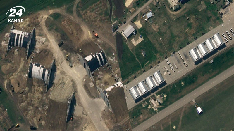 Russia construye portadas aéreas en el más cercano a Ukraine: Britain Intelligence mostró la foto