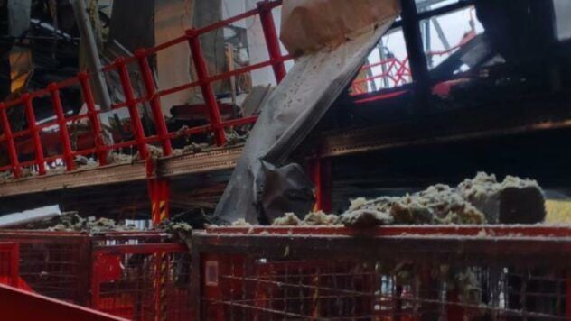 El terminal del nuevo correo en Slavyansk está destruido por el resultado destruido como resultado de los ataques de los ataques de los mines