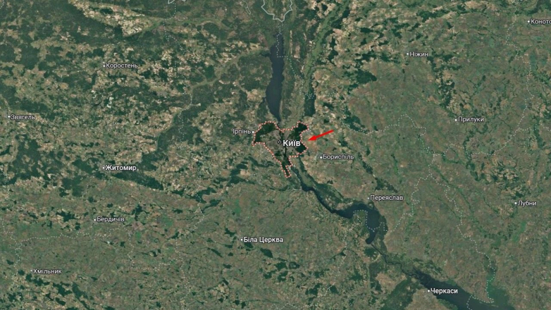 explosiones en kyiv: drens fly, defensa aérea