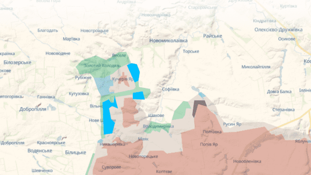 Mapa de ZSU para esta semana