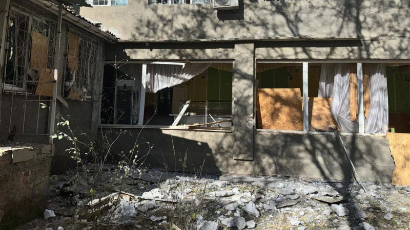 Un golpe al hospital infantil de Kherson 29/10/2025