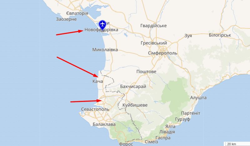Explosiones en Crimea: lo que se sabe sobre &#8220;Bavovna&#8221; cerca de los aeródromos de Saki, Kacha y Belbek Foto 1