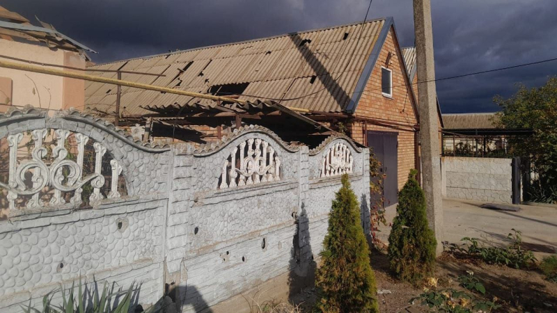 Bombardeo de la región de Dnipropetrovsk 20 Zhovtnya