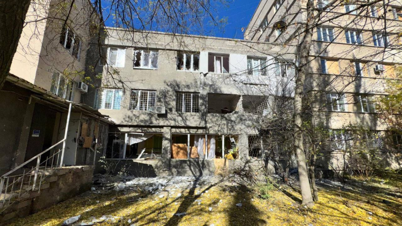 Un golpe al hospital infantil de Kherson 29/10/2025