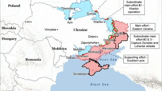 mapa de acciones de batalla