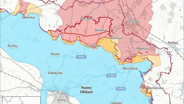 Mapas de eventos militares en Ucrania el 17 de junio de 2025
