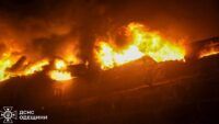 Incendio en Odessa