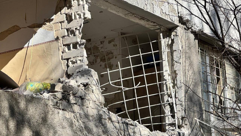 Un golpe al hospital infantil de Kherson 29/10/2025