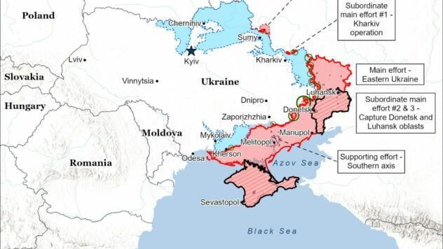 mapa de acciones de batalla