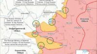 Mapas de acción de batalla en Ucrania el 17 de junio de 2025