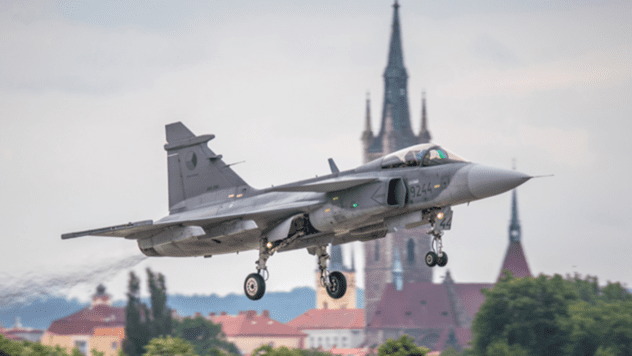 El fabricante de aviones de combate Gripen podría abrir una planta en Ucrania: lo que se sabe