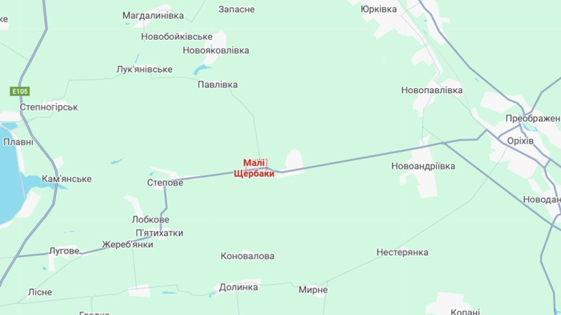 Las fuerzas de defensa liberaron la aldea de Malye Shcherbakovki en Zaporozhye Foto 1