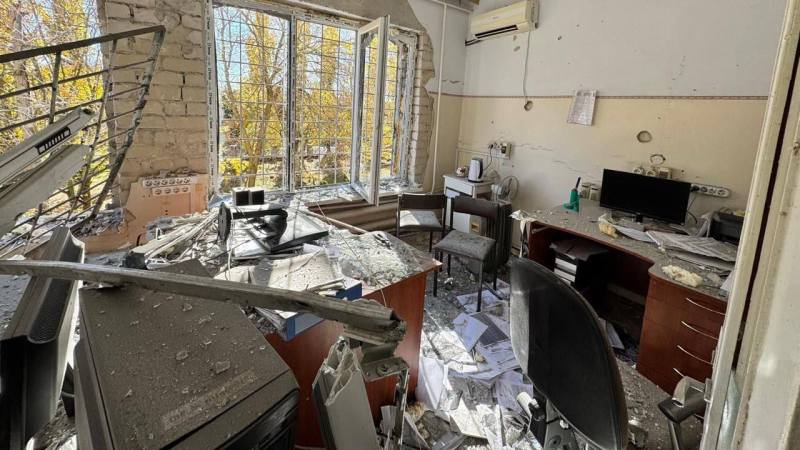 Un golpe al hospital infantil de Kherson 29/10/2025