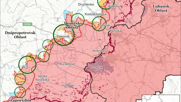mapa de acciones de batalla