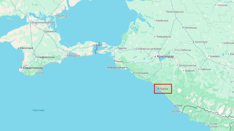 El Estado Mayor confirmó la derrota de la terminal petrolera en la bahía de Tuapse Foto 1