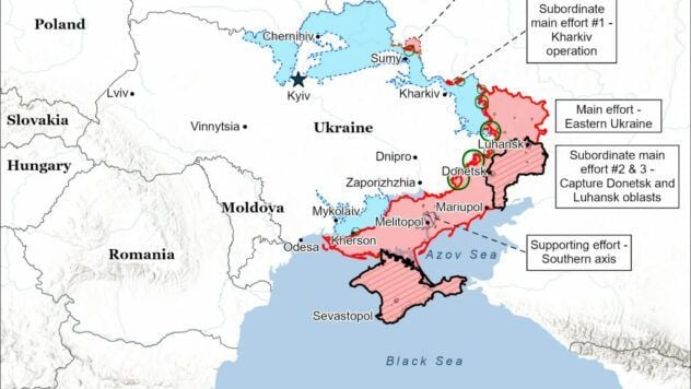 mapa de acciones de batalla