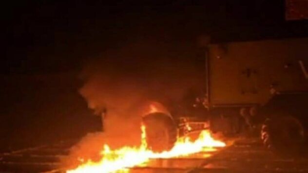 Los partisanos destruyeron el vehículo de comunicaciones de los ocupantes en el aeródromo de Rostov-on-Don