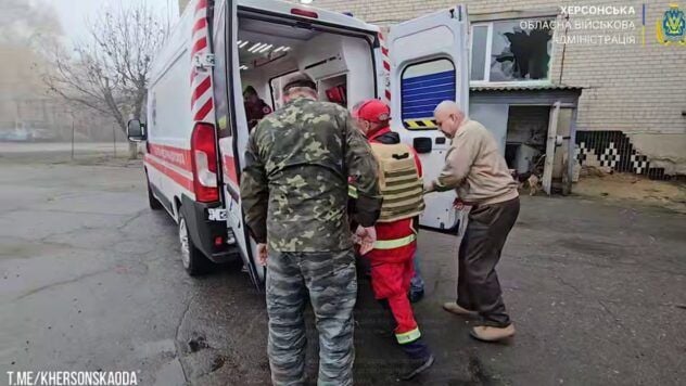 La Federación Rusa cubrió Kherson con fuego: un edificio científico fue atacado, hubo heridos